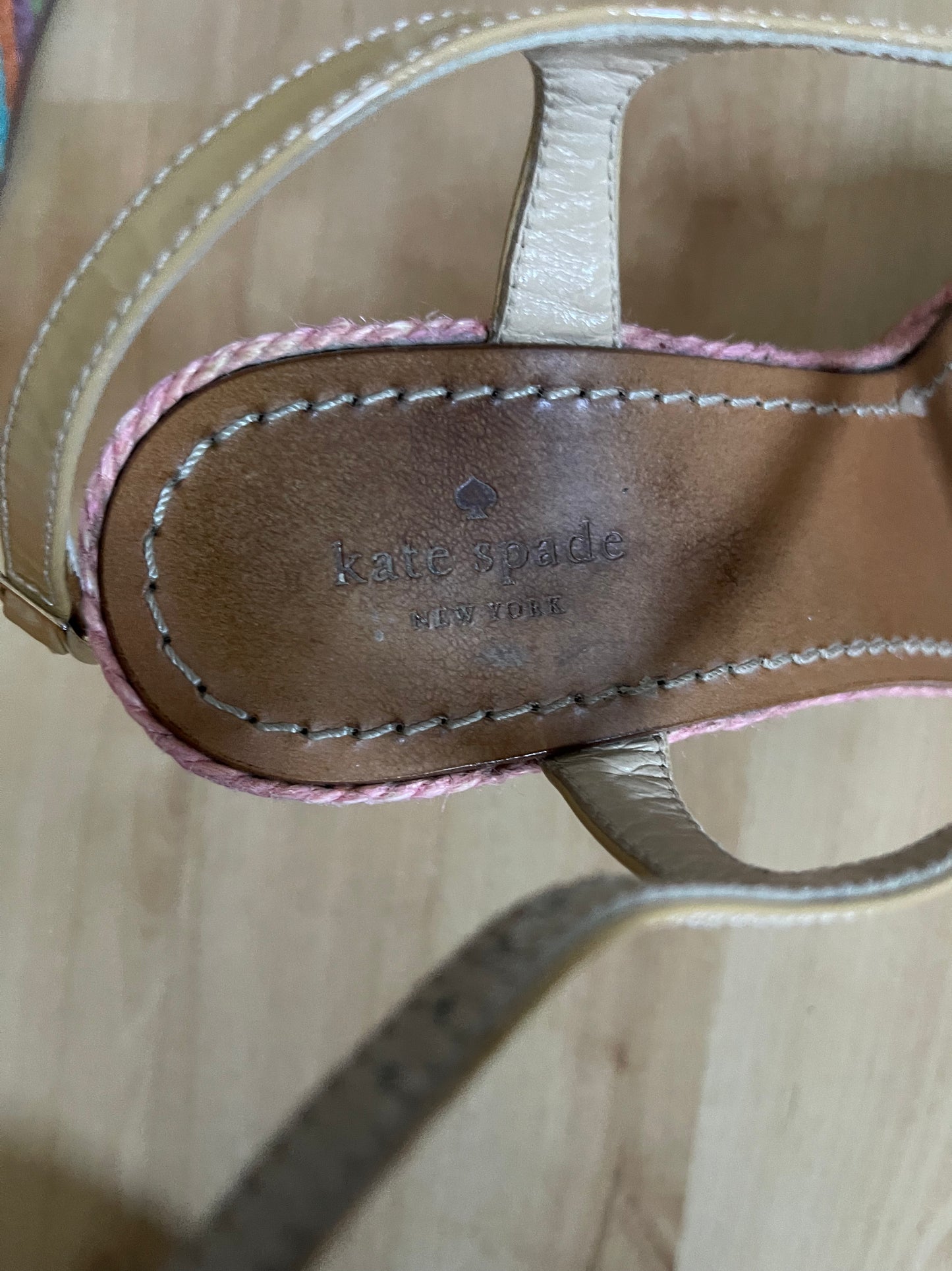 Kate Spade Multicolor Wedge Sandals