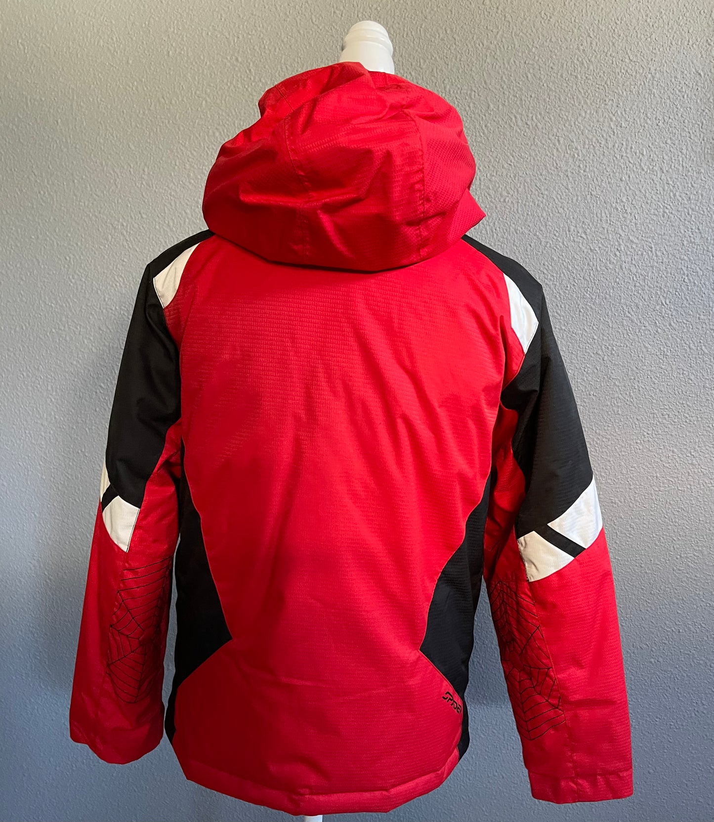 Spyder Kids' Red and Black Ski Jacket