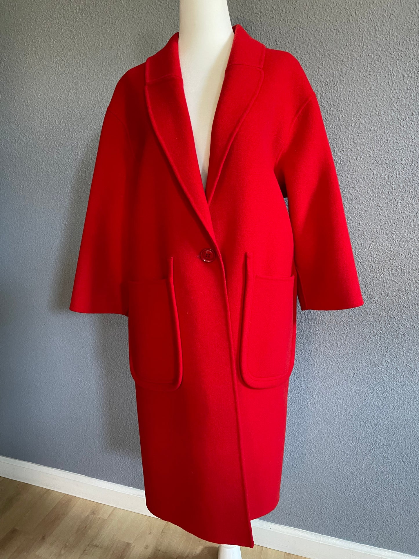 Tailored Red Coat