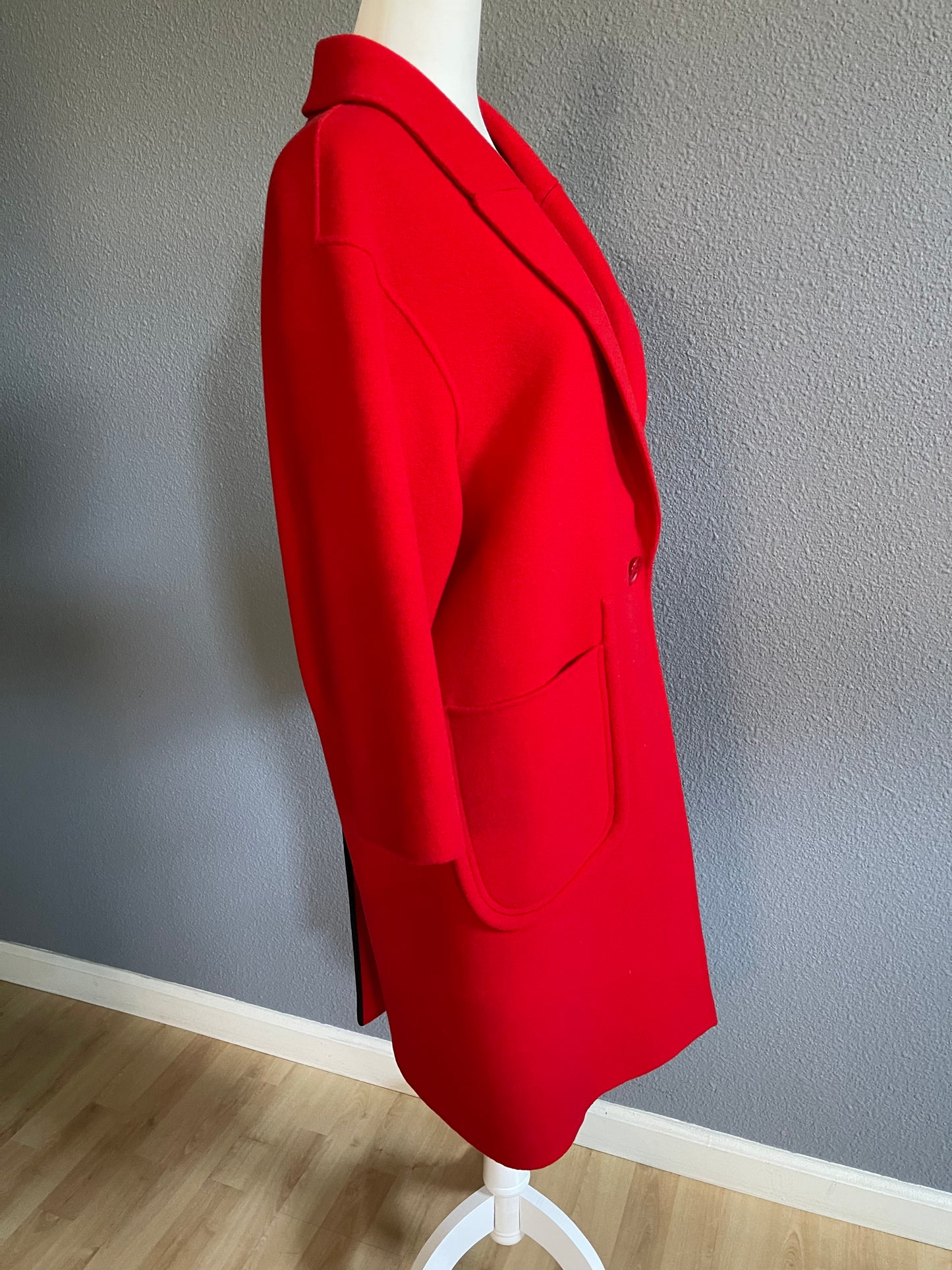 Tailored Red Coat